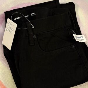 Old Navy Jet Black Denim Pants